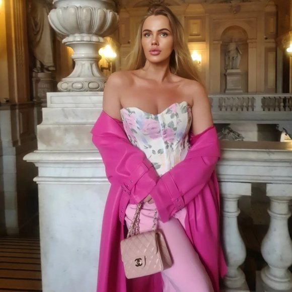 BLOGGER'S FAVE! Zara Floral Corset Top Sz XS, S, M, L NWT - Picture 15 of 17